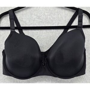 Torrid Curve 360 Back Smoothing T-Shirt Bra 40DDD Wired Demi Padded Black